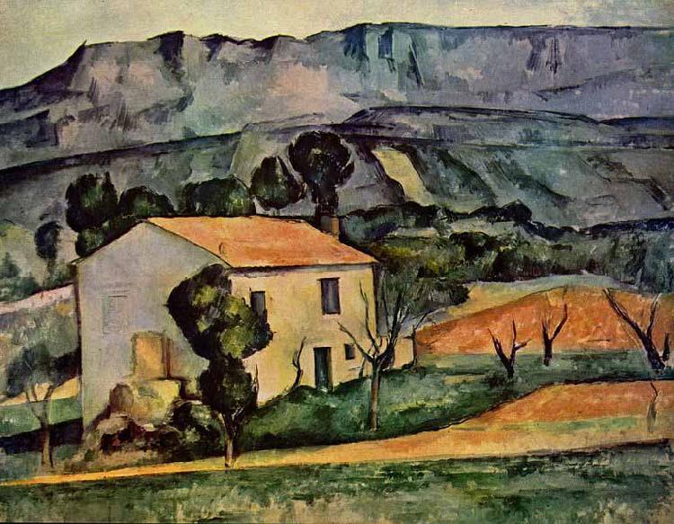 Paul Cezanne House in Provence oil painting image
